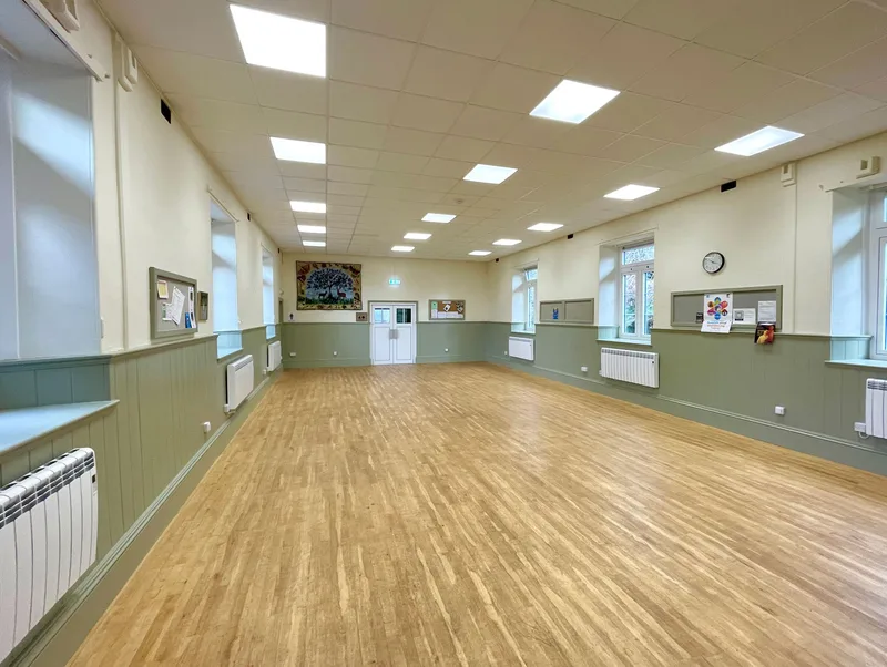 Witherslack Parish Hall main room