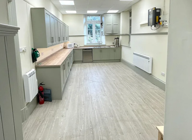 Witherslack Parish Hall kitchen
